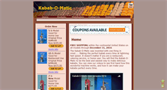 Desktop Screenshot of kababomatic.com